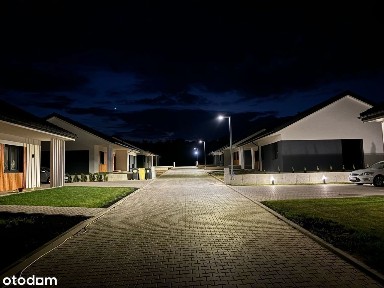 Energooszczędny, parterowy, wolnostojący dom
