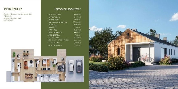 Dom parterowy w Otuszu k. Buku (w stanie deweloperskim)