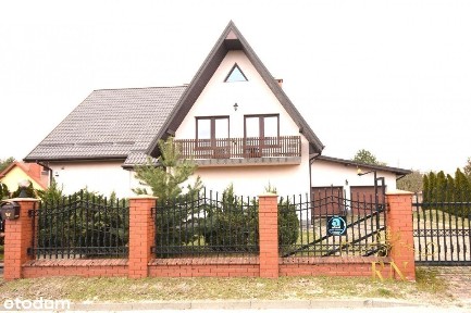 Wolnostojący, 2 garaże, ogrodzony, jezioro