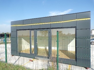 Kontener handlowy - Kontenery - Pawilony handlowe 6x3 - 18mkw