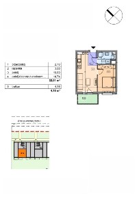 32 m2| 2 pokoje + antresola |Nowy Etap w sprzedaży