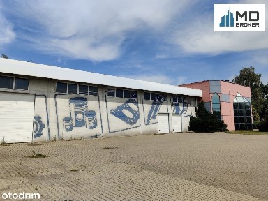 Hala + Biura / 2,7Ha Terenu / 4 Bramy / Tir / S8