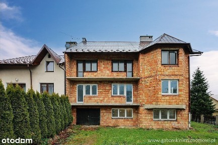 Duży dom z NOWYMI WZ pod zabud. wielorodzinną