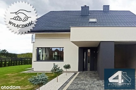 Dom z garażem dwustanowiskowym oraz gabinetem