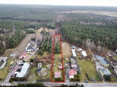 FILM / Duża działka z lasem ! Wysokie poddasze !