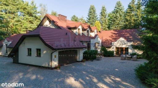 Stylowy klasyczny dom w Józefowie SPA 1ha park