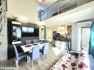 2-poziomowe mieszkanie w zabudowie szeregowej 90m2