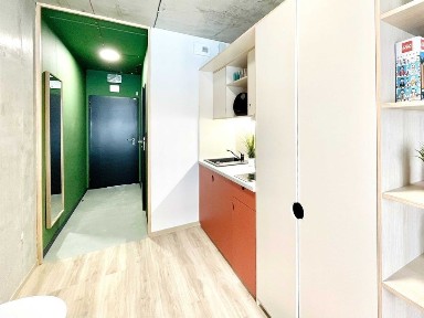 Apartament dla pary w akademiku Student Depot