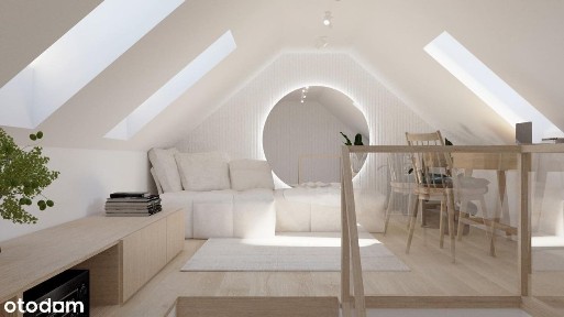 Kameralny dom z ogrodem, 4 pok. 2 łazienki + 44 m2 poddasza