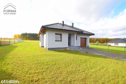 Augustowo dom z potencjałem na nowym osiedlu