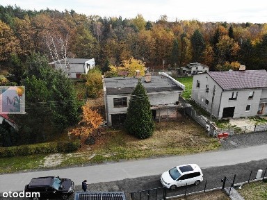 Rozpoczęta budowa 220m2,8a,media,opuszczony