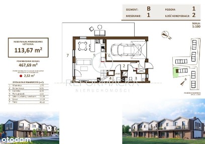 Słocina | Gotowy dom z garażem | Piękna okolica