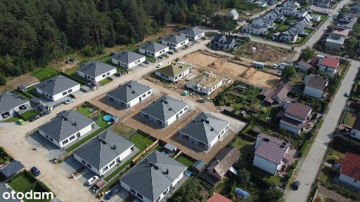 Ostatnie cztery domy w zabudowie bliźniaczej, ul. Żurawia, Szczecinek