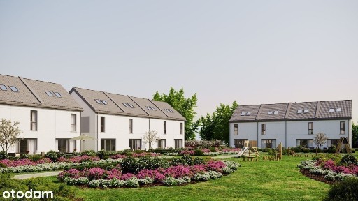 Kwitnące Ogrody | dom z ogrodem Kowale Bąkowo 9B