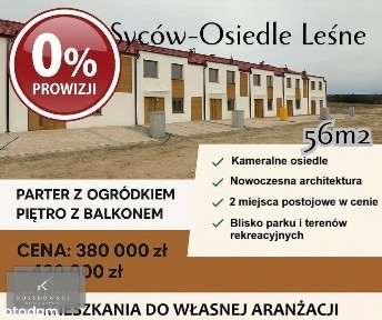 Mieszkanie, 56 m², Syców