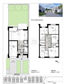 Skrajny szereg * Garaż w bryle * Klima* Podłogówka