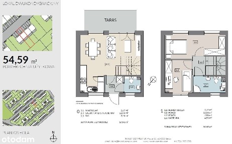 3 pok. 45 m2 + poddasze 20 m2 + fotowoltaika +ogród