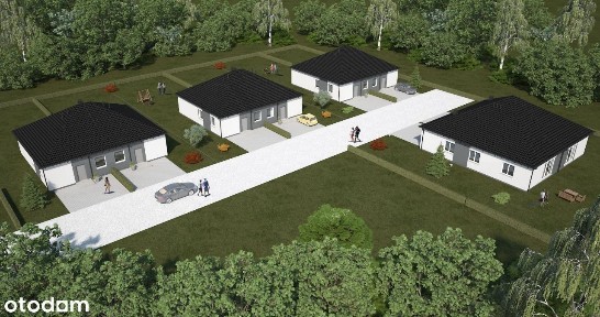 Osiedle Góra Nowoczesny Dom 80 m2 + poddasze