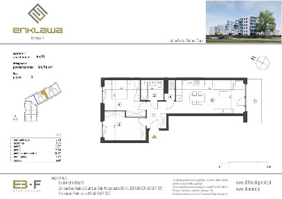 Enklawa | mieszkanie 3-pok. | B5