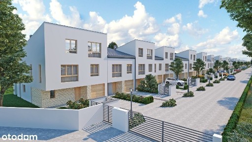 Dom o pow. z poddaszem nieużytkowym 177,28 m2, pompą ciepła, garażem.