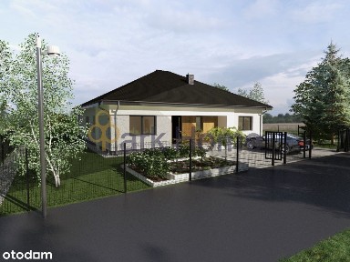 Krzywiń - Idealny - Parterowy wolnostojący dom