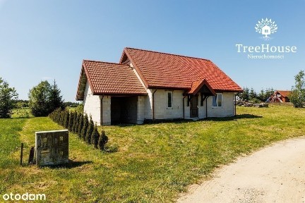 Dom w Stękinach w stanie surowym zamkniętym