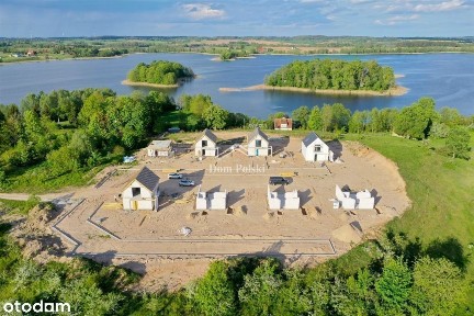 Dom na Mazurach z widokiem na Jezioro Dudeckie