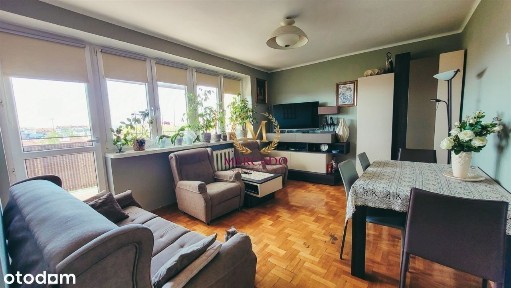 Rozkładowe M 62m2 centrum os. zamknięte, loggia