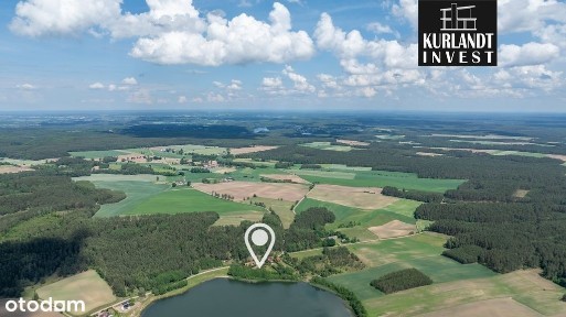 Samowystarczalne siedlisko nad jeziorem Kaszuby