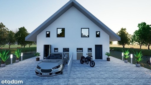 Bliźniak w malowniczej okolicy w miejscowości Darż