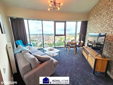 Komfortowy Apartament Na 22 Piętrze W Hanza Tower