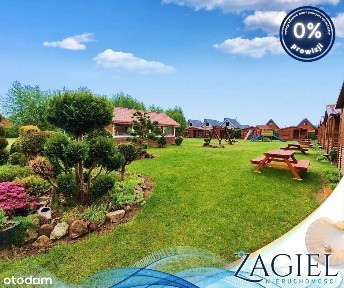 Działka 4221m + 10 domków + budynek właściciela