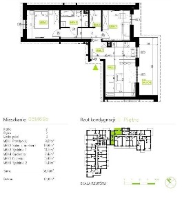 Przestronne 3 Pokoje! 55,25M2 W Zielonej Okolicy!