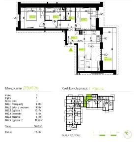 Przestronne 3 Pokoje! 55,25M2 W Zielonej Okolicy!