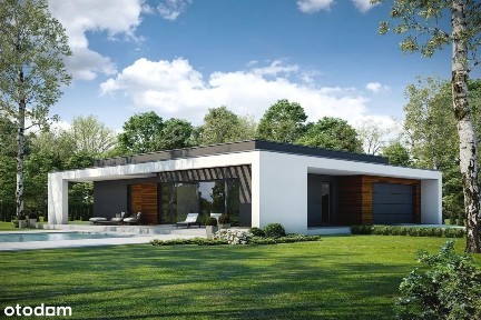 Dom parterowy 164 m² | działka 970 m² | garaż 2 auta | Komorowo