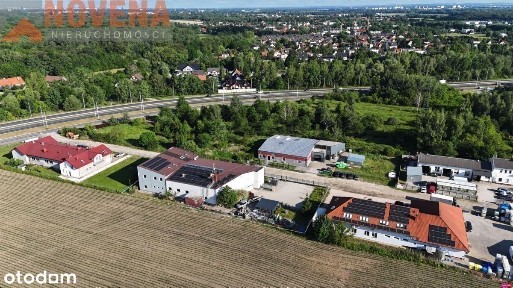 Budynek usługowo przemysłowy-Biura-Hala-Mieszkanie