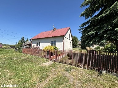 Parterowy dom z dużą działką 34,67 ar - Dymitrów Mały!