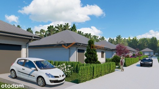 PROMOCJA! PARTEROWY Dom PRZY LESIE w Buku 88 m2 0% prow.