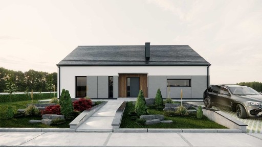 Dom jednorodzinny z ogrodem na nowym osiedlu Gręzówka ul. Sosnowa