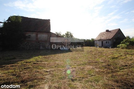 Działka zabudowana domem -Nowa Jabłona NIŻSZA CENA