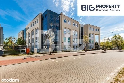 Moduł biurowy 788,76 m.kw - układ gabinetowy.