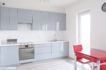 Paderewskiego, 37 m2, 2 pokoje, taras, umeblowane