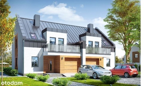 Nowoczesny dom dwulokalowy w otoczeniu przyrody. Ostatni lokal