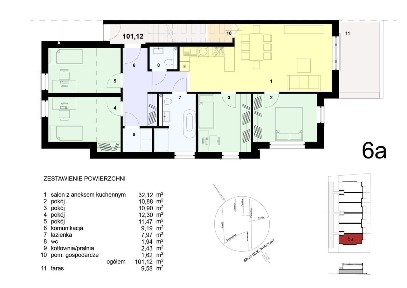 Segmenty Familijna | mieszkanie 4-pok. | 6B