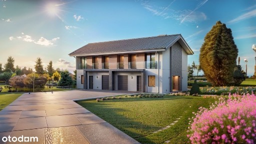 Prawa Strona Bliźniaka Przy Parku Zielona