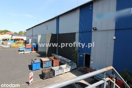 działka 9600m2 +hala 1100m2