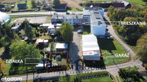 Niegosław 3 pokojowe mieszkanie + garaż + ogródek