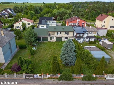 Dom do wykończenia z warsztatem samoch.