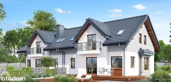 Nowy Bliźniak ok.165m2.Blisko Lasu