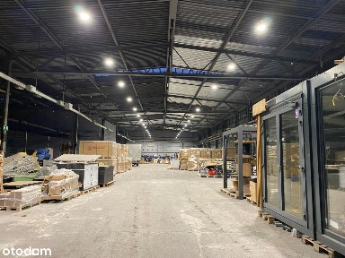 Na wynajem Hala produkcyjno-magazynowa 1900m² Stojadła